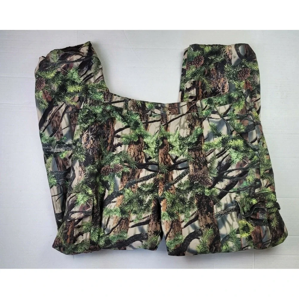 Men's Cabelas Seclusion 3D Dry Plus Camo Insulated Pants size 46 R
